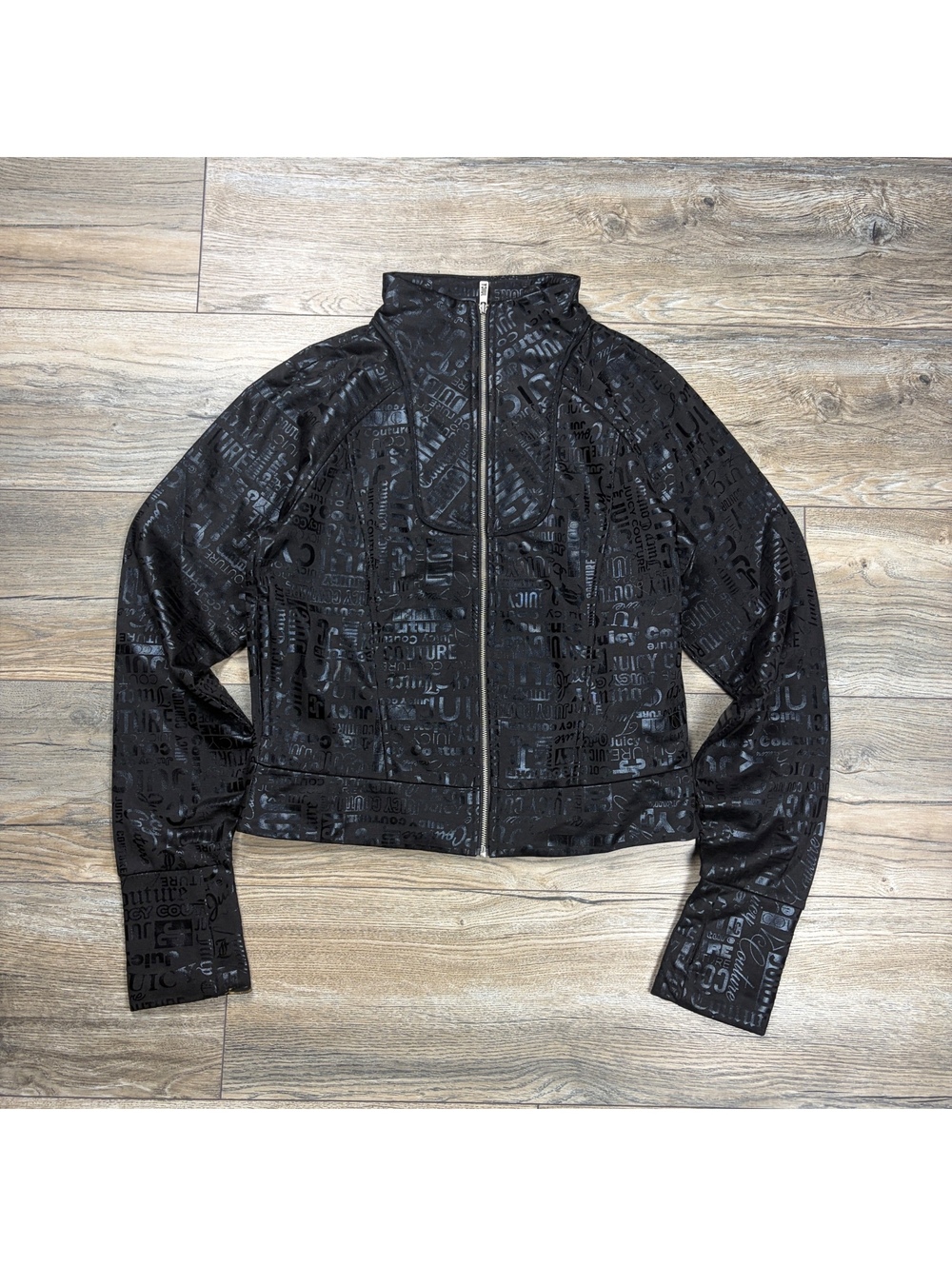 Women's Juicy Couture black cropped jacket